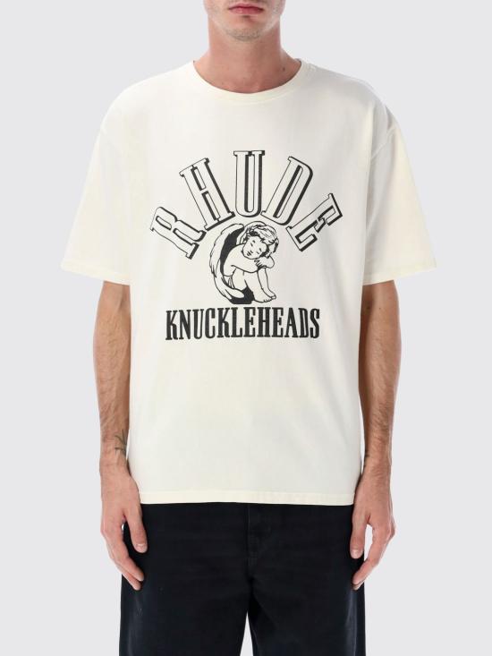 25FW 루드 반팔 티셔츠 RHFW25TT05012 3161 White