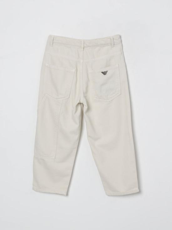 25FW [키즈] 엠포리오 아르마니 팬츠 EB000526AF16164 U1156 Green - EMPORIO ARMANI