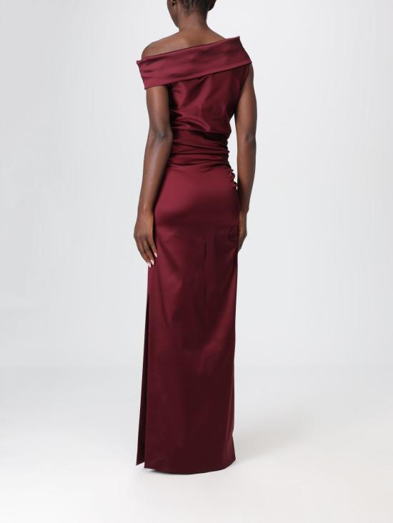 25FW 막스마라 롱 원피스 2521226044600 009 Red - MAX MARA