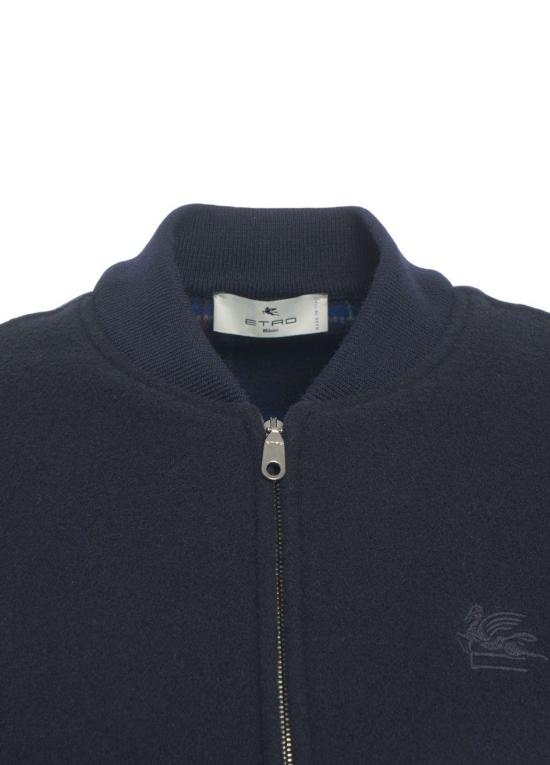 25FW 에트로 긴팔 티셔츠 MRBA0016 99TQB69 S9885 BLU - ETRO