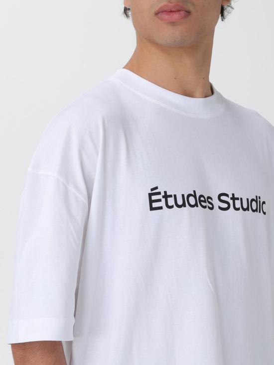 25FW 에뛰드스튜디오 반팔 티셔츠 C00METSH130 00 White - ETUDES