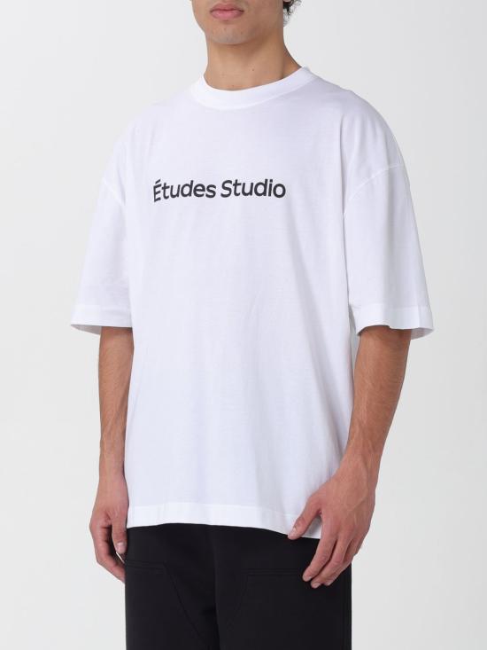 25FW 에뛰드스튜디오 반팔 티셔츠 C00METSH130 00 White - ETUDES