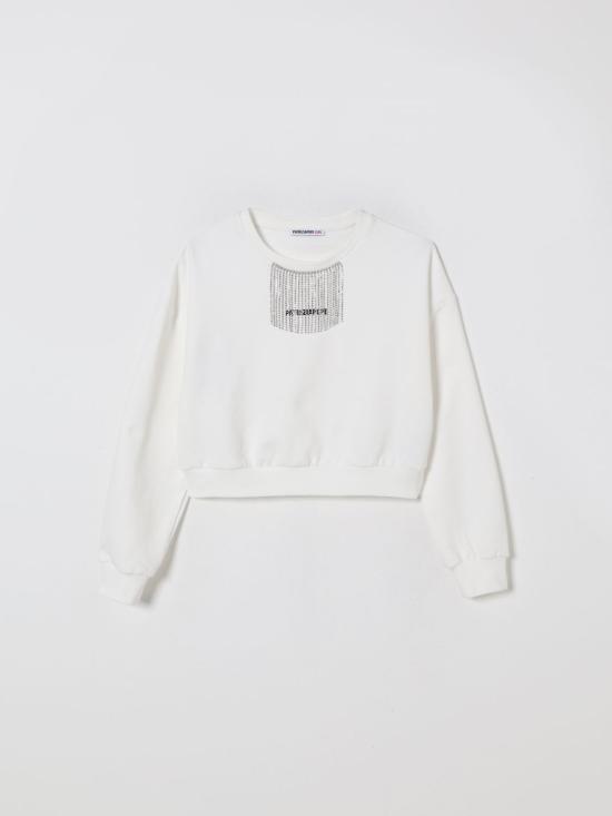 25FW [키즈] 파트리지아페페 풀오버 7M0949J315 W146 White