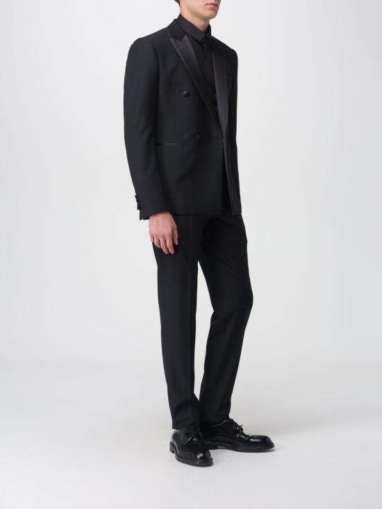 25FW 엠포리오 아르마니 수트 세트 EM000461TE16842 UC001 Black 1 - EMPORIO ARMANI