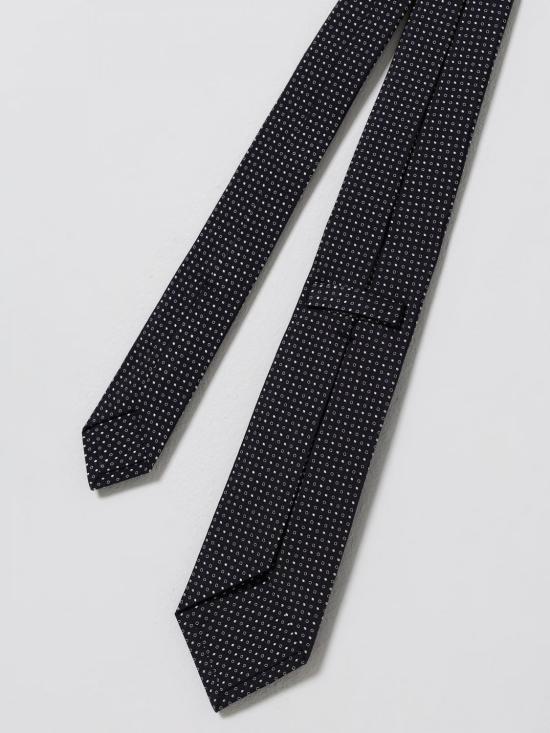 25FW 키톤 넥타이 UCRVKRC06L7601 002 Black - KITON