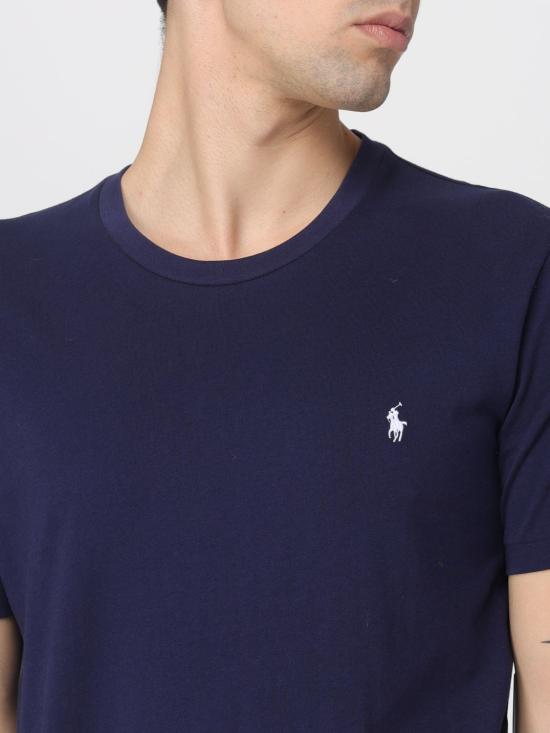 25FW 폴로 랄프로렌 반팔 티셔츠 714844756 002 Blue - POLO RALPH LAUREN