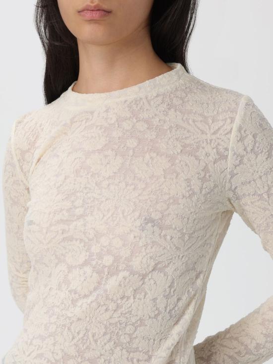 25FW 핑코 스웨터 105697A2TW C03 White - PINKO