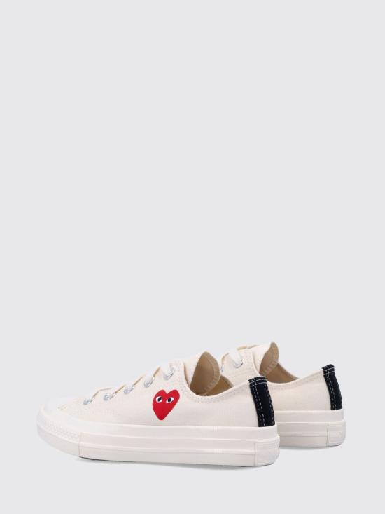 25FW [키즈] 꼼데가르송 플레이 X 컨버스 스니커즈 AZK501001 2 White - COMME DES GARCONS PLAY CONVERSE