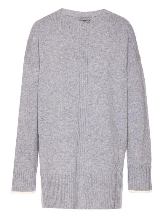25FW 핑코 가디건 105451A2Q9 I12 GREY - PINKO