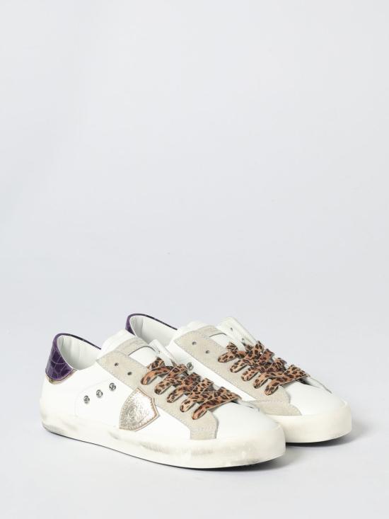 25FW [키즈] 필립모델 스니커즈 82181 01 White - PHILIPPE MODEL