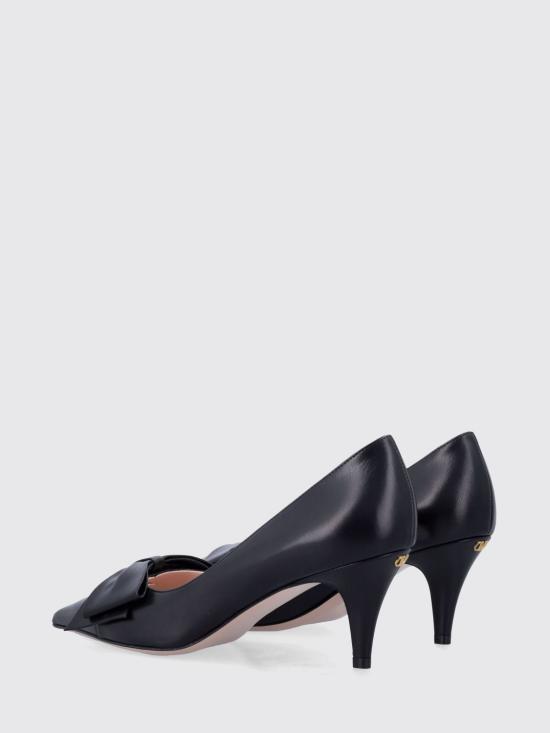 25FW 발렌티노 가라바니 뮬/슬리퍼 7W0S0NG0DDT 0NO Black - VALENTINO GARAVANI