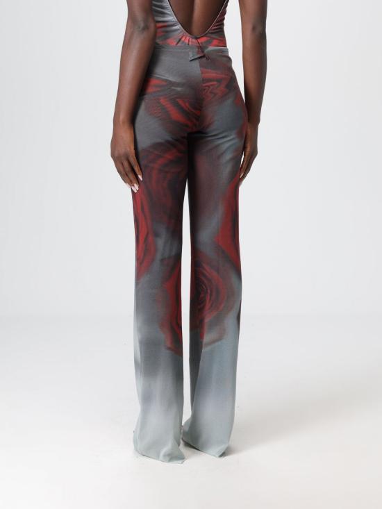 25FW 장 폴 고티에 스트레이트 팬츠 TR027M011P 010230 Red - JEAN PAUL GAULTIER