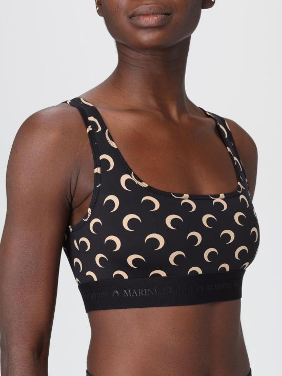 25FW 마린세르 트레이닝 티셔츠 WUW055BCJER0001 IT99 Black - MARINE SERRE