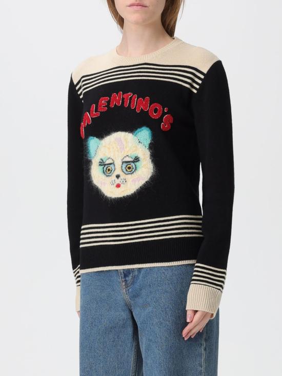 25FW 발렌티노 가라바니 스웨터 7B3KC67E9KK N78 Black - VALENTINO GARAVANI