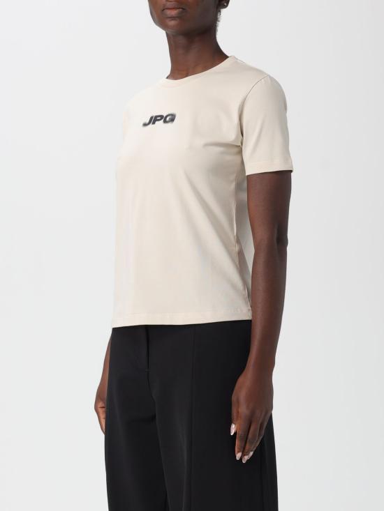 25FW 장 폴 고티에 반팔 티셔츠 2503WTO300J002 6900 Beige - JEAN PAUL GAULTIER