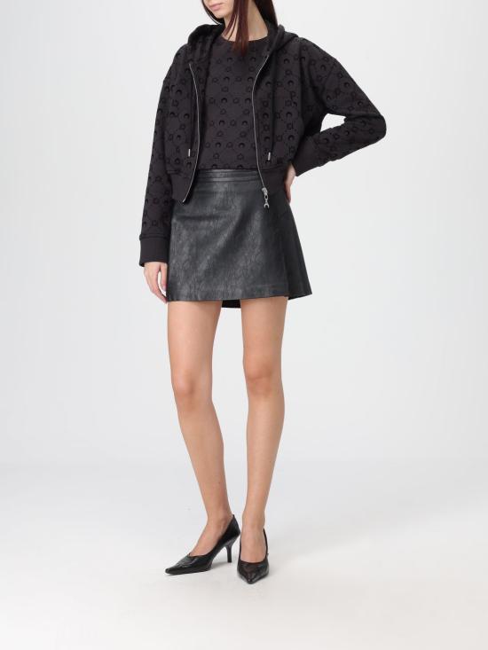 25FW 마린세르 반팔 티셔츠 WTT012ACJER0090 BK99 Black - MARINE SERRE