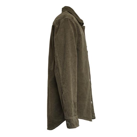 25FW 스톤 아일랜드 코튼 몰스킨 TC 컴포트 핏 오버셔츠 K2S151200019 S0228 V0054 VERDE - STONE ISLAND