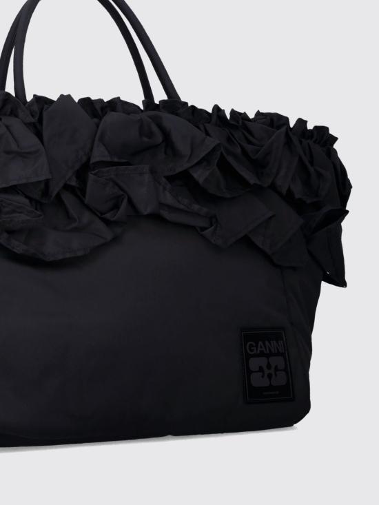25FW 가니 토트백 A7188 099 Black - GANNI