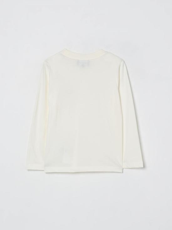 25FW [키즈] 엠포리오 아르마니 티셔츠 EB000728AF16162 U0003 White - EMPORIO ARMANI