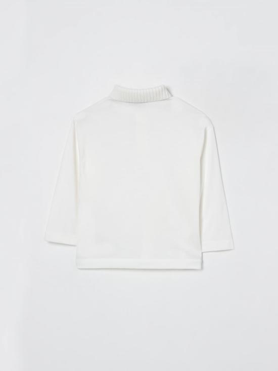 25FW [키즈] 엠포리오 아르마니 폴로 셔츠 EB000785AF13715 U0003 White - EMPORIO ARMANI