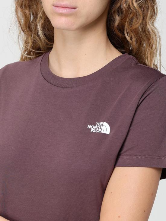 25FW 노스페이스 반팔 티셔츠 NF0A87NH BQ71 Brown - NORTH FACE