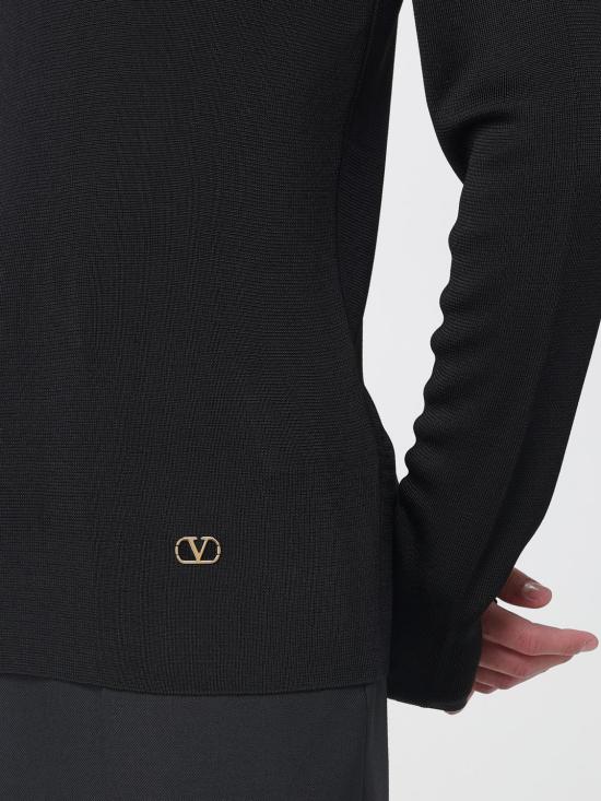 25FW 발렌티노 가라바니 스웨터 7V0KC35TB5R 0NO Black - VALENTINO GARAVANI