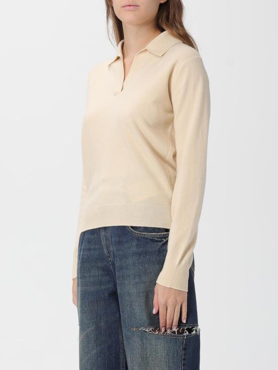 25FW 마르지엘라 폴로 티셔츠 S51GL0063M13144 104 Butter - MAISON MARGIELA