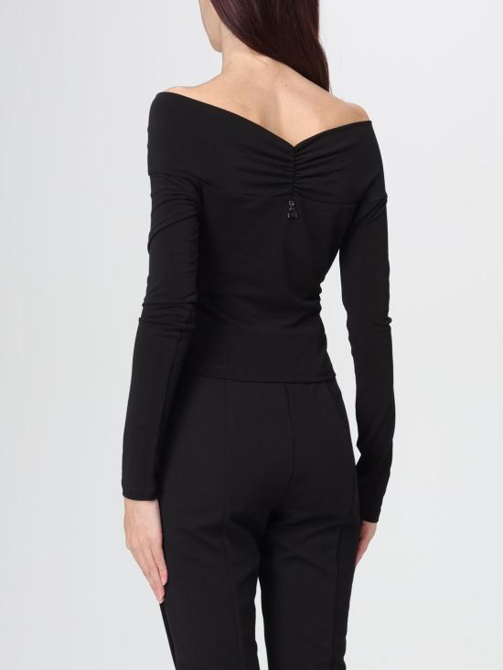 25FW 파트리지아페페 긴팔 티셔츠 2M4477J333 K103 Black - PATRIZIA PEPE