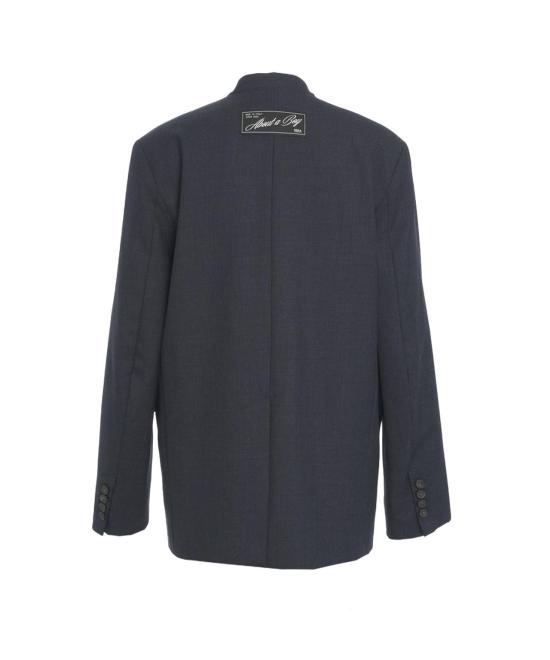 25FW 에리카 카발리니 자켓 GLEN Y56 MNLT OCEAN BLU - ERIKA CAVALLINI