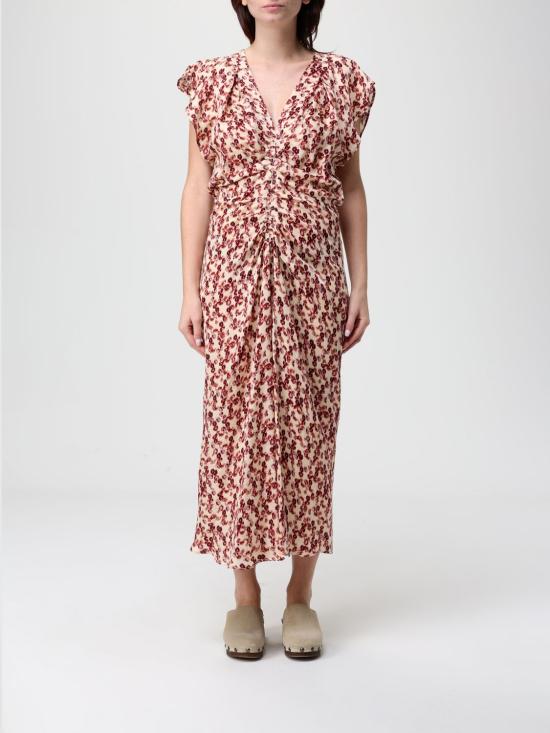 25FW 이자벨마랑 롱 원피스 RO0229FAC3J10I 80GT Multicolor