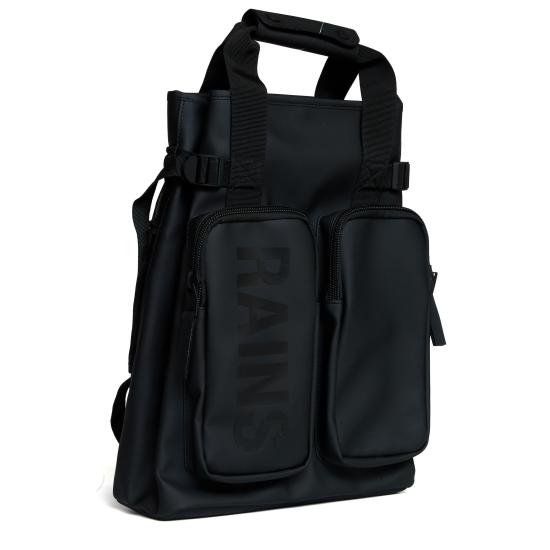 25FW 레인스 백팩 RA14240 01 NERO - RAINS