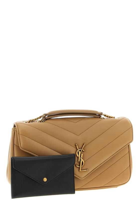 25FW 생로랑 루루 마틀라세 램스킨 미디움 숄더백 801439AAEAX2357 - SAINT LAURENT