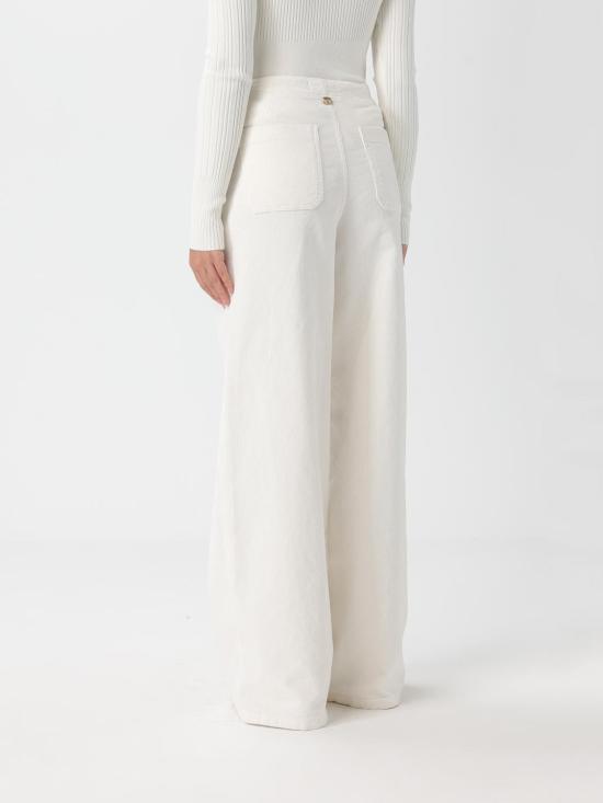 25FW 트윈셋 팬츠 252TT2180 00282 Yellow Cream - TWINSET