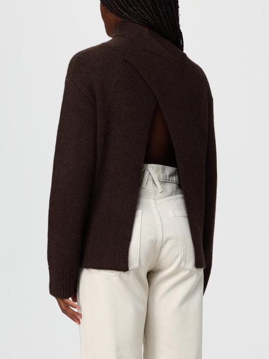 25FW 가니 터틀넥 K2611 869 Brown - GANNI