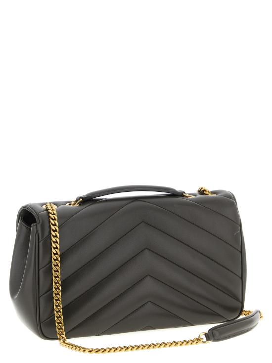 25FW 생로랑 루루 마틀라세 램스킨 미디움 숄더백 801439AAEAX1997 - SAINT LAURENT