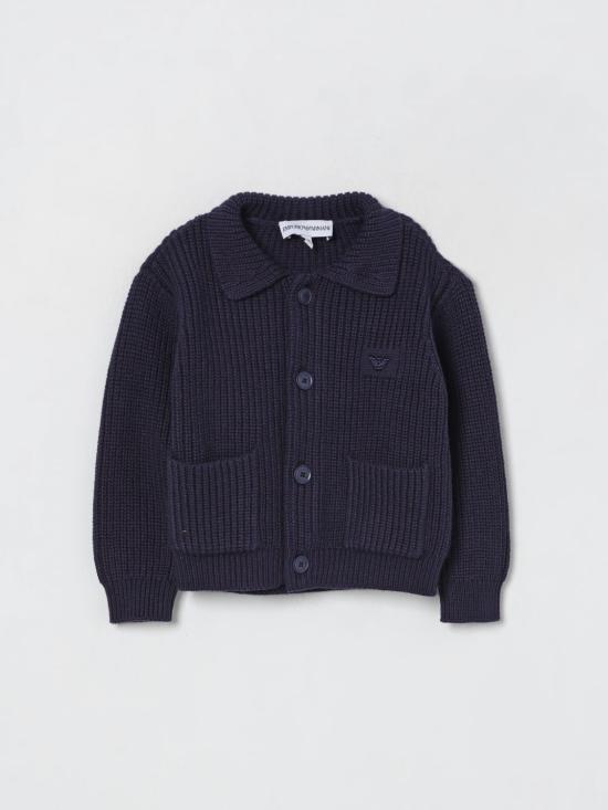 25FW [키즈] 엠포리오 아르마니 풀오버 EB000661AF17345 UB118 Navy