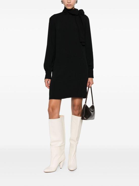 25FW 리우조 원피스 MF5352 T4241 22222 BLACK - LIU JO