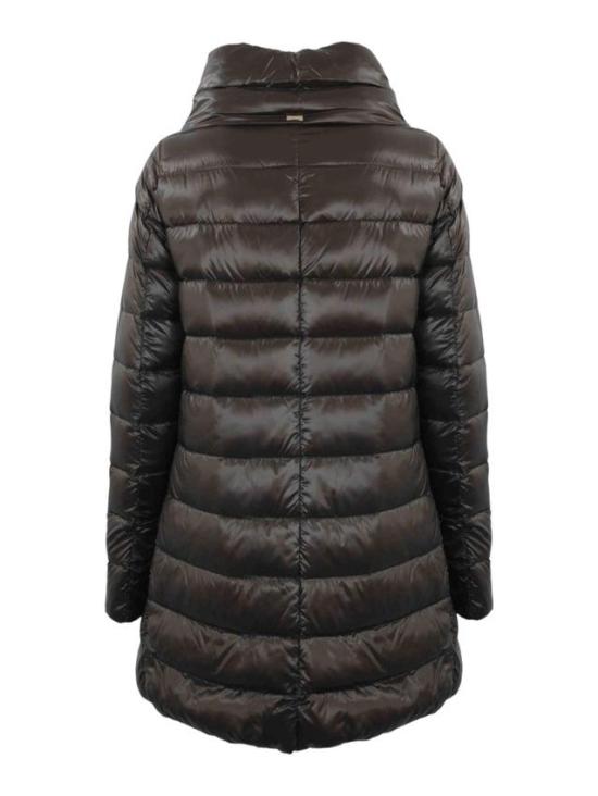 25FW 에르노 아멜리아 A 쉐입 패딩 PI0505DIC 12017Z8800 BROWN - HERNO