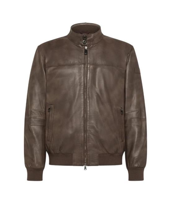 25FW 페트레이 가죽 자켓 FIONIA TT 494 MARRONE BROWN