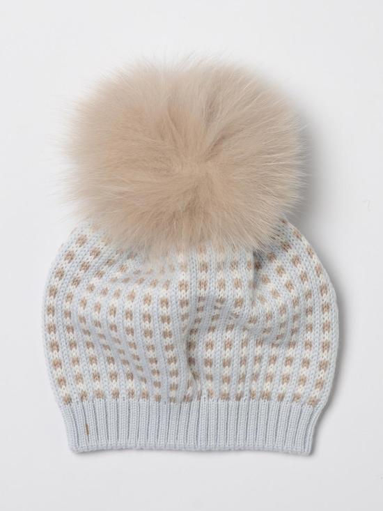 25FW [키즈] Marlù Couture 모자 IN5371 CIELO Gnawed Blue