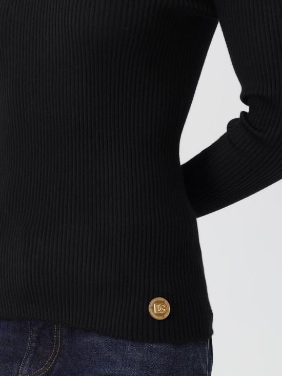 25FW 돌체앤가바나 폴로 티셔츠 FXZ27TJBW0G N0000 Black - DOLCE & GABBANA