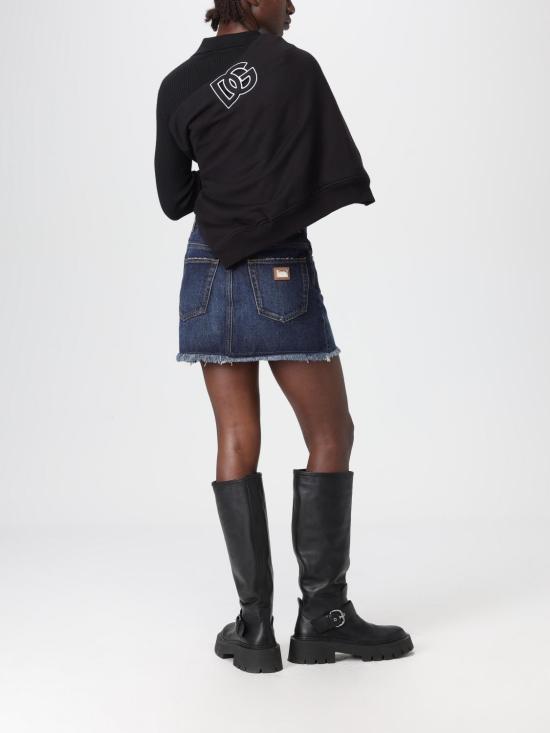 25FW 돌체앤가바나 폴로 티셔츠 FXZ27TJBW0G N0000 Black - DOLCE & GABBANA