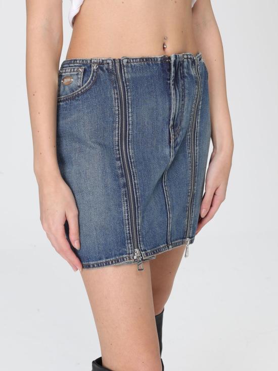 25FW 장 폴 고티에 데님 스커트 SK023D025 57 Denim - JEAN PAUL GAULTIER