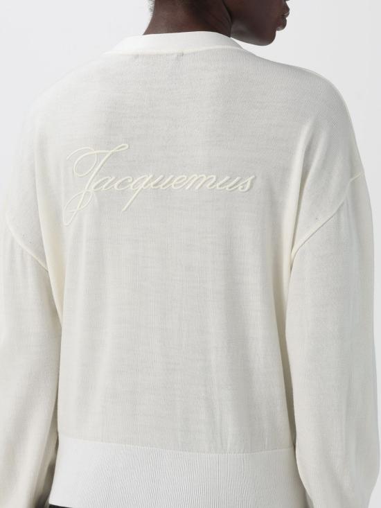 25FW 자크뮈스 가디건 CDW00816AK00299 110 White - JACQUEMUS