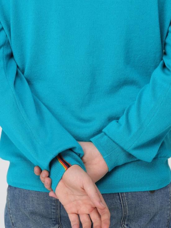 25FW 폴 스미스 스웨터 M1R278YN02497 33 Green - PAUL SMITH