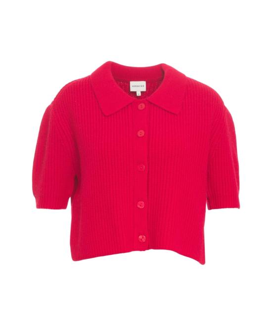 25FW 비르기테 허스카인드 폴로 티셔츠 5633974 RED ROSSO