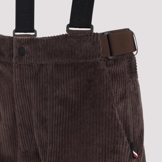 25FW 몽클레어 스트레이트 팬츠 K20972G00004 597WG 262 BROWN - MONCLER