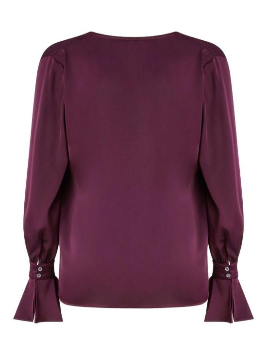 25FW 핑코 블라우스 105961 A2YM FILIPA R57 BORDEAUX - PINKO