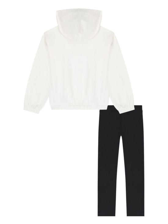 25FW [키즈] 모스키노 오버롤 HDK036 LDA16 83933 GRIGIO E NERO - MOSCHINO