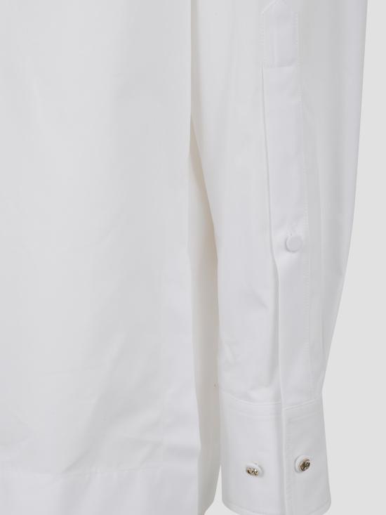 25FW 구찌 로고 자수 셔츠 836454Z7ADR 9000 WHITE - GUCCI